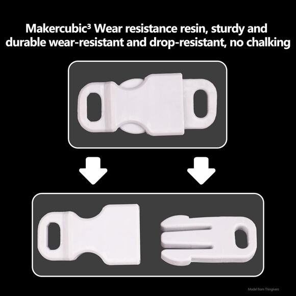 Wear-Resistant Tough Resin for 3D Printer – ABS-Like UV Resin with Anti-Fracture - Picture 2 of 6